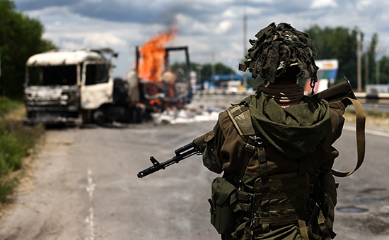 Народный ополченец Украины, июнь 2014 года


