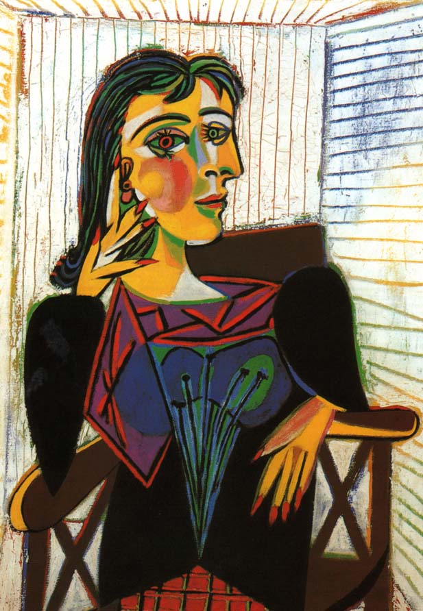 Пабло Пикассо. &laquo;Портрет Доры Маар&raquo;, 1937
