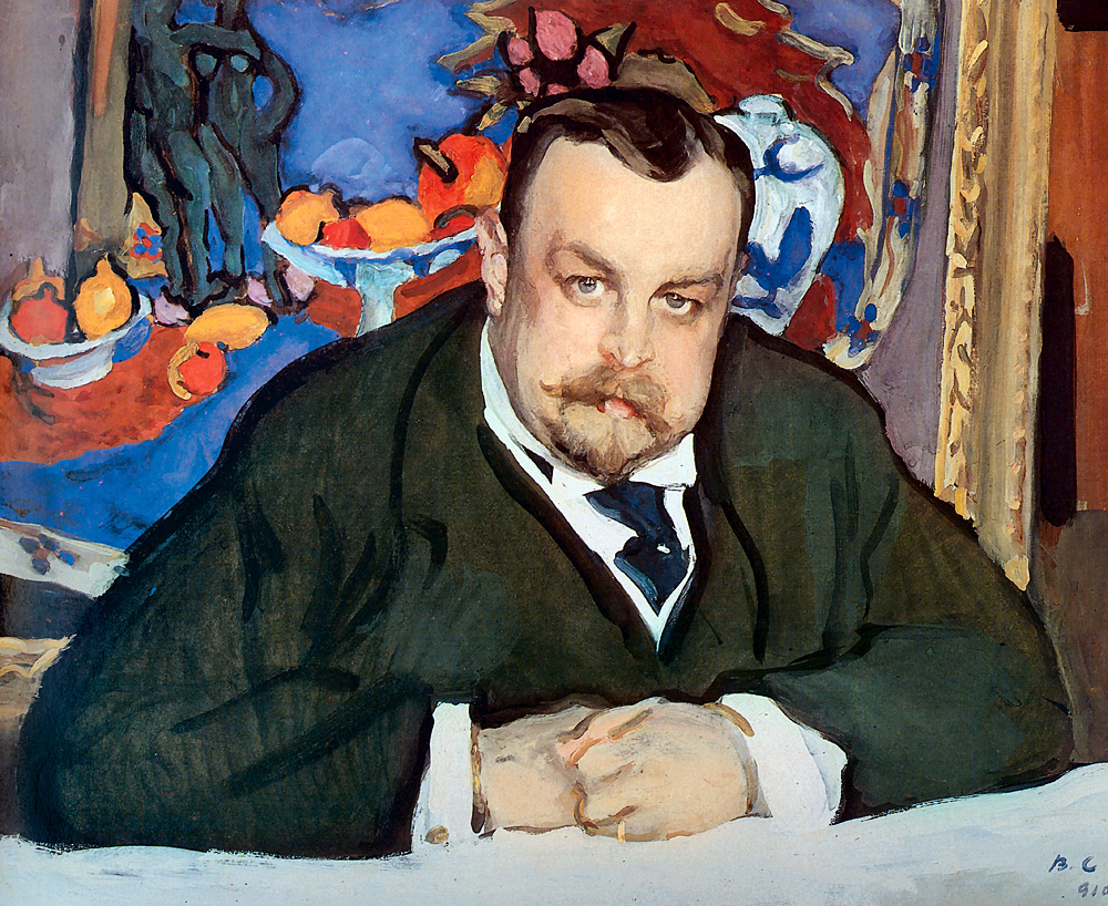 Валентин Серов, Портрет И. А. Морозова, 1910