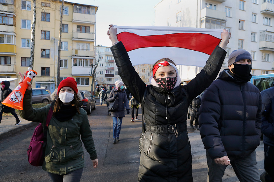 Протесты минск 2020 фото