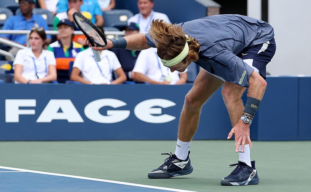 Рублева возмутил штраф $3 тыс. за мат про самого себя на US Open