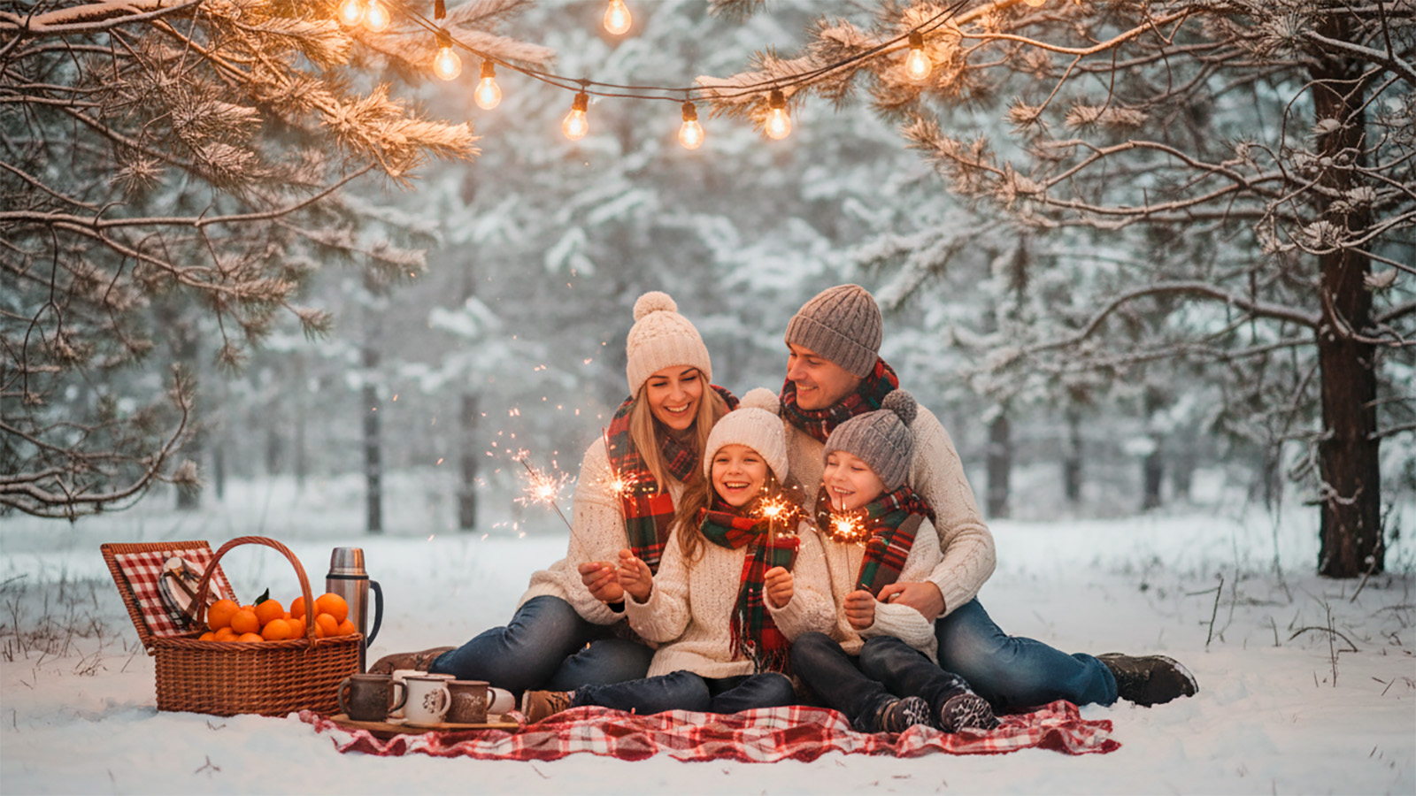15 идей новогодней фотосессии в студии и дома