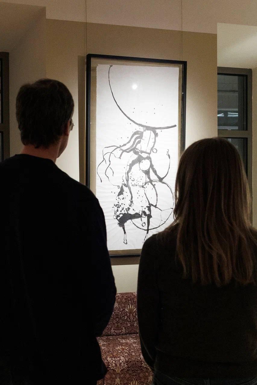 Выставка Даши Намдакова &laquo;Тушь&raquo; в пространстве No&ocirc;dome