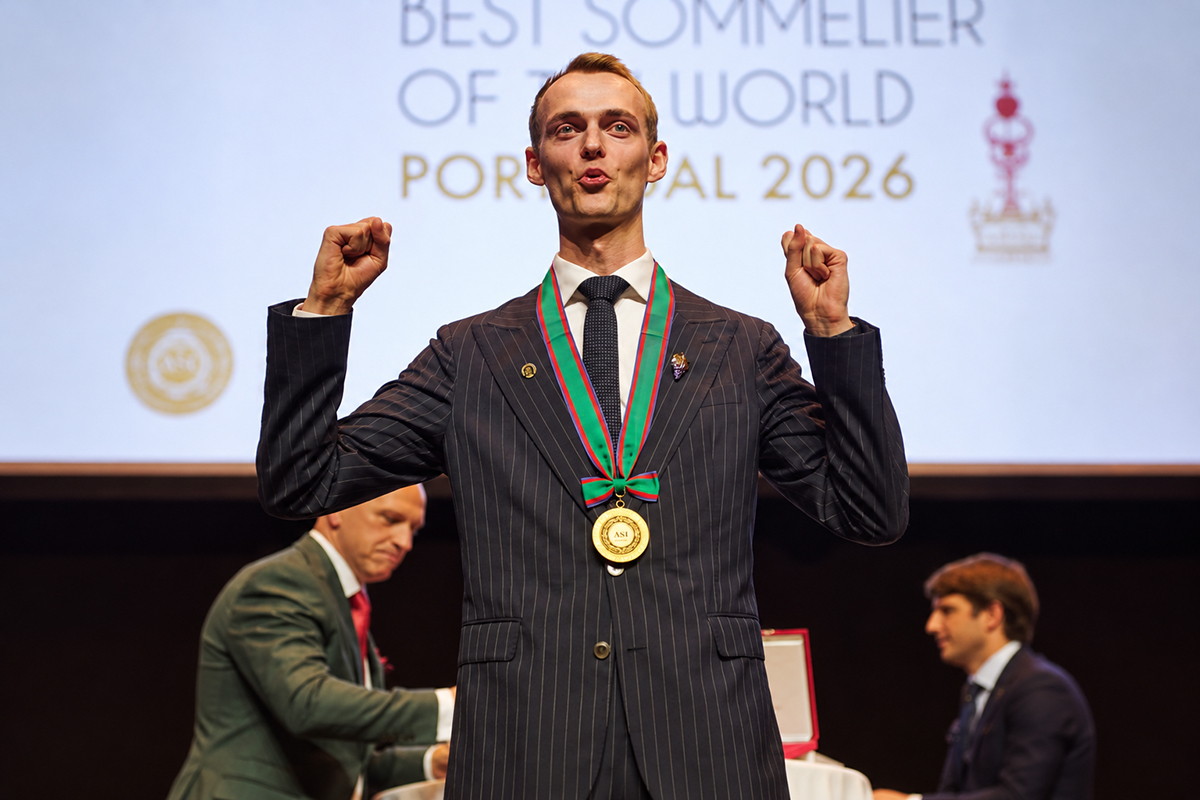 Норвежец стал лучшим сомелье 2026 года