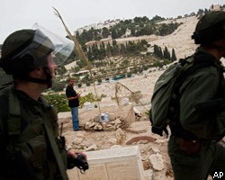 Полиция Израиля вошла на палестинскую территорию