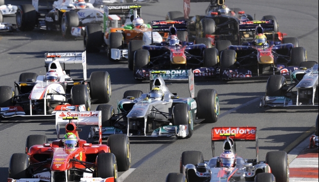 В.Петров впервые в карьере поднялся на подиум "Формулы-1"