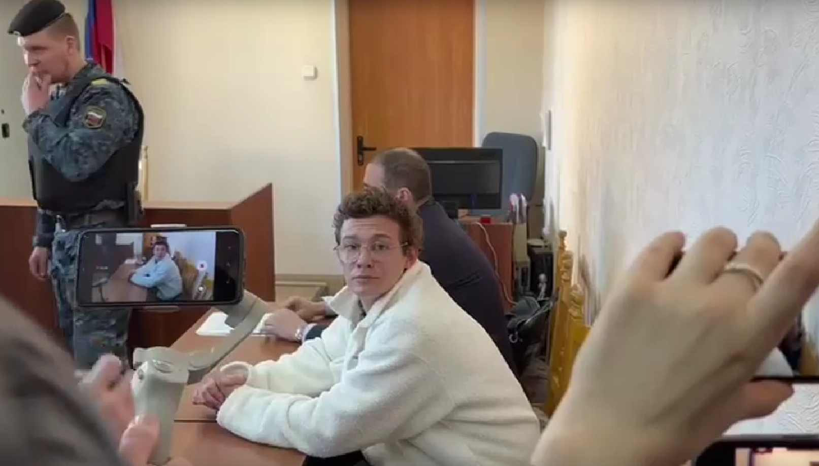 скриншот из видео Управления судебного департамента в Новосибирской области