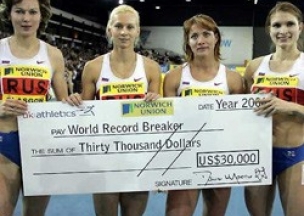 Россиянки установили мировой рекорд в Глазго