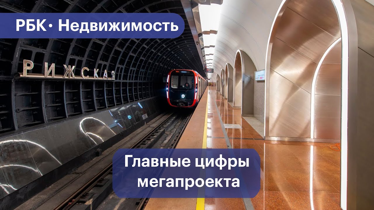 Большая кольцевая линия – главные цифры строительного мегапроекта
