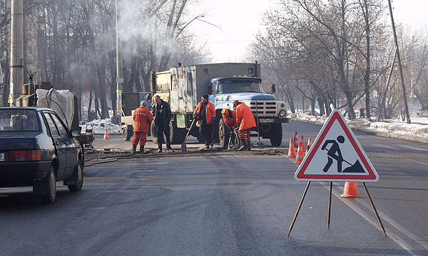 Земляные работы зимой на проезжей части улиц запретили