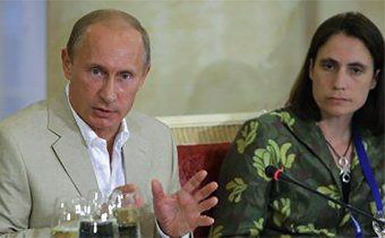 Владимир Путин и Фиона Хилл


