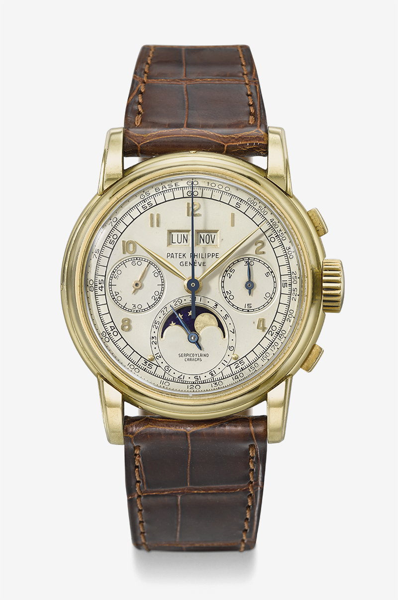 Часы Ref 2499, Patek Philippe. Эстимейт 1,5&ndash;2,5 млн швейцарских франков, проданы за 3 252 500 швейцарских франков