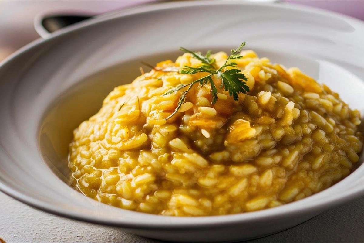 «Ризотто алла миланезе» (Risotto alla Milanese)