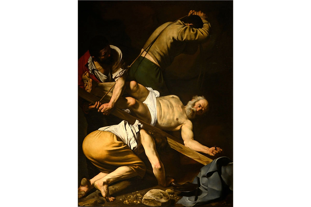 Картина Караваджо «Распятие Святого Петра» (1601)