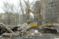 В Москве за 8 месяцев 2009 года снесено 37 объектов самостроя