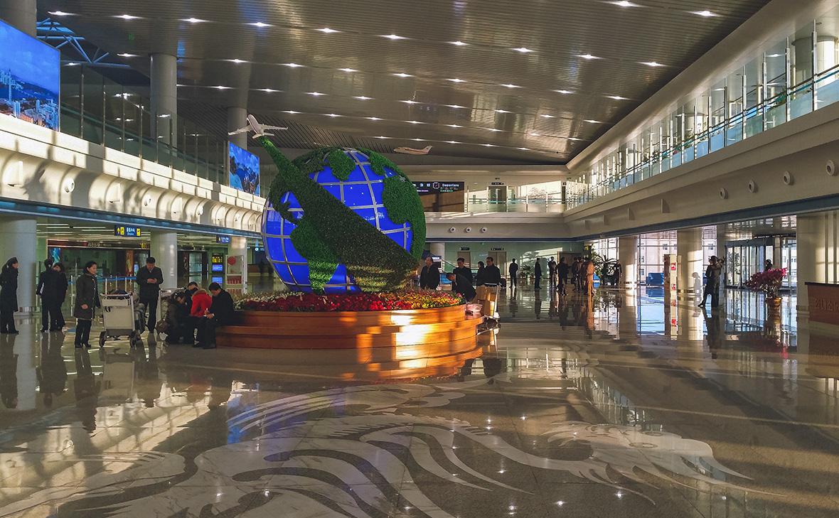 Терминал аэропорта в Пхеньяне