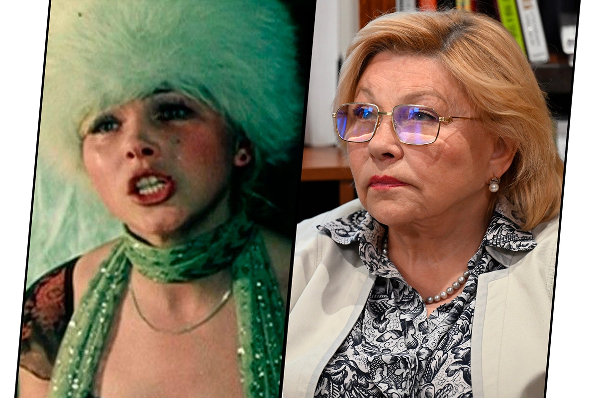 Елена Драпеко в 1984 и 2024 годах