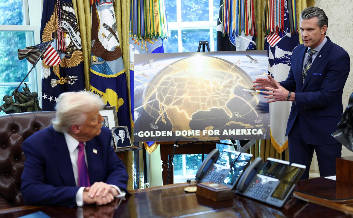 Дональд Трамп и Пит Хегсет