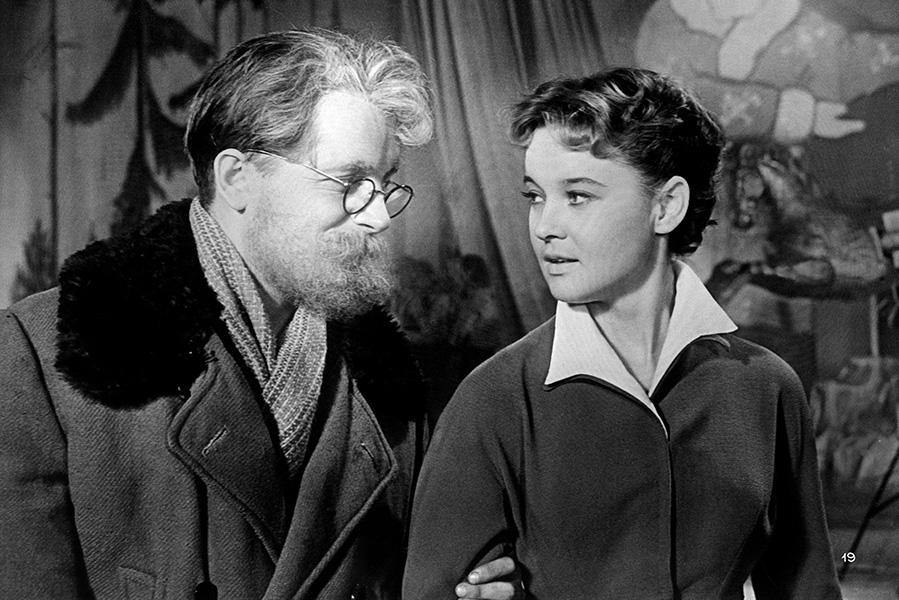 Юрий Белов и Людмила Гурченко в фильме Эльдара Рязанова &laquo;Карнавальная ночь&raquo;, 1956 год