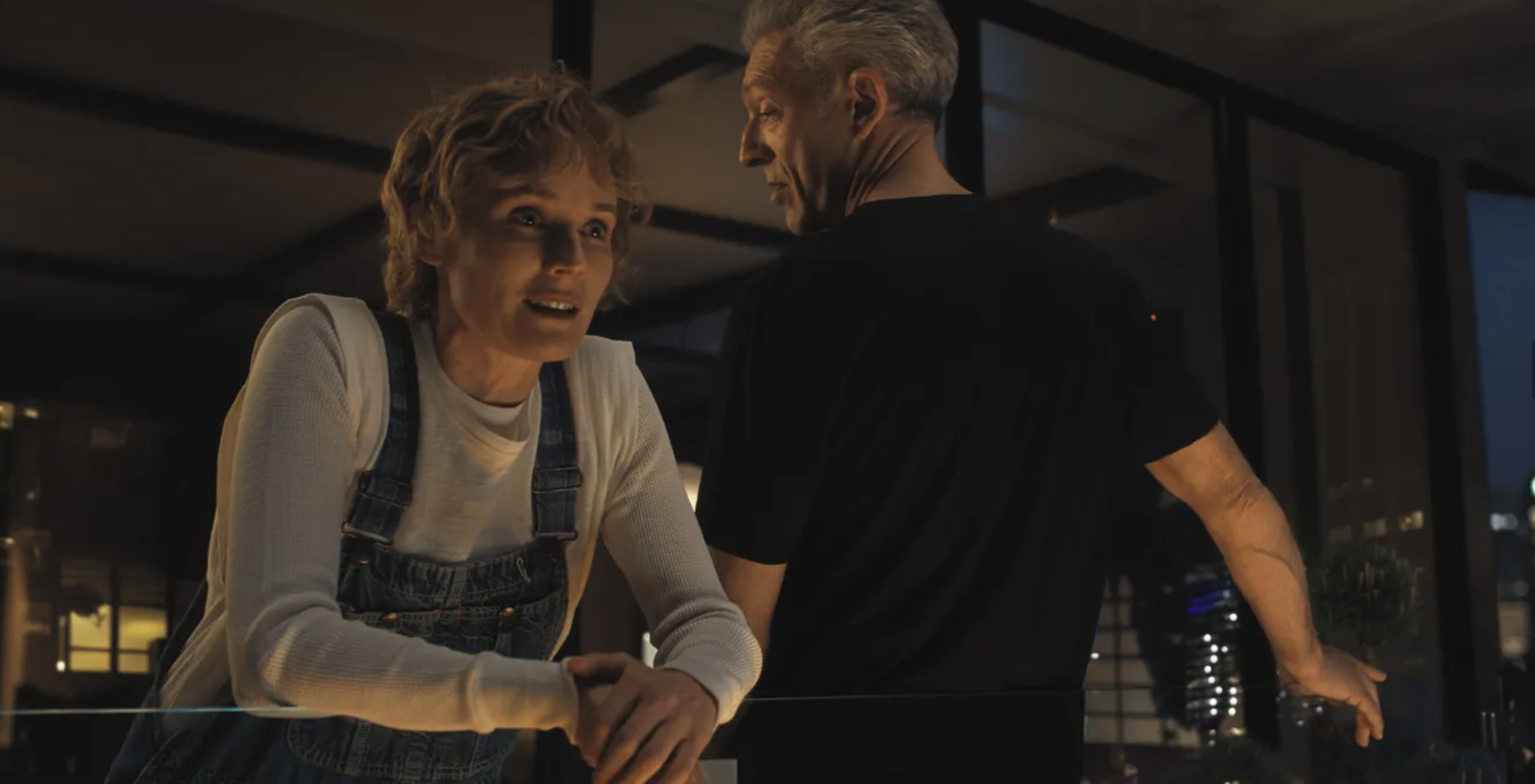 Дайан Крюгер и Венсан Кассель в фильме «Саван»