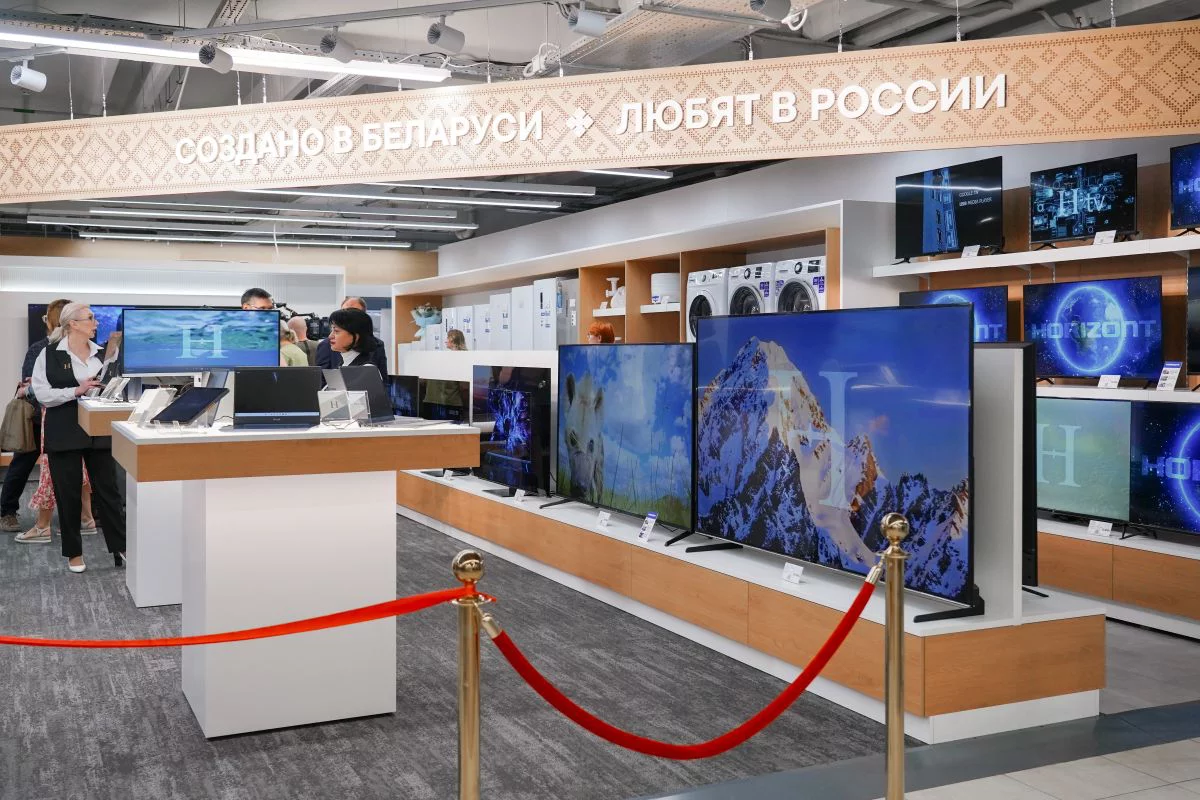 В московском «М.Видео» открылась первая бренд-зона «Сделано в Беларуси»