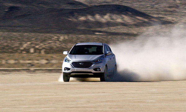 Водородный Hyundai Tucson установил рекорд скорости