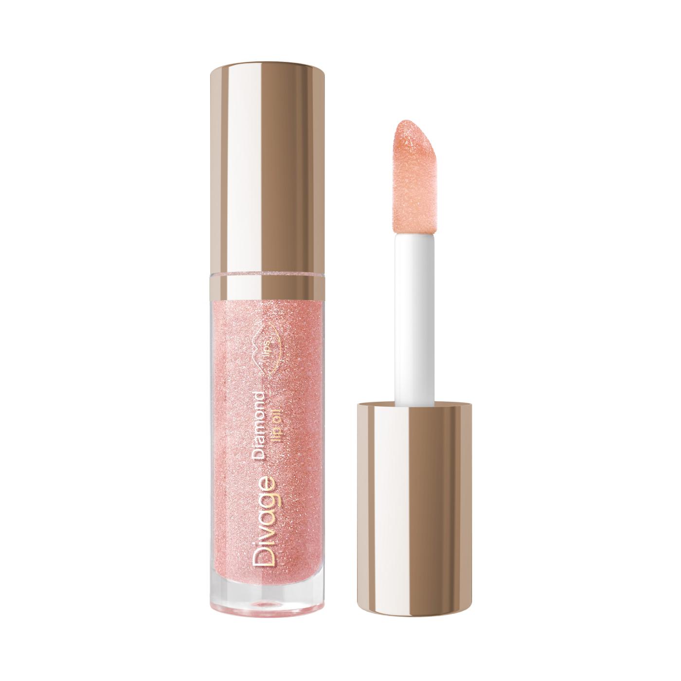 Масло для губ сияющее Diamond Lip Oil, оттенок 02, Divage, 499 руб. (divage.com)