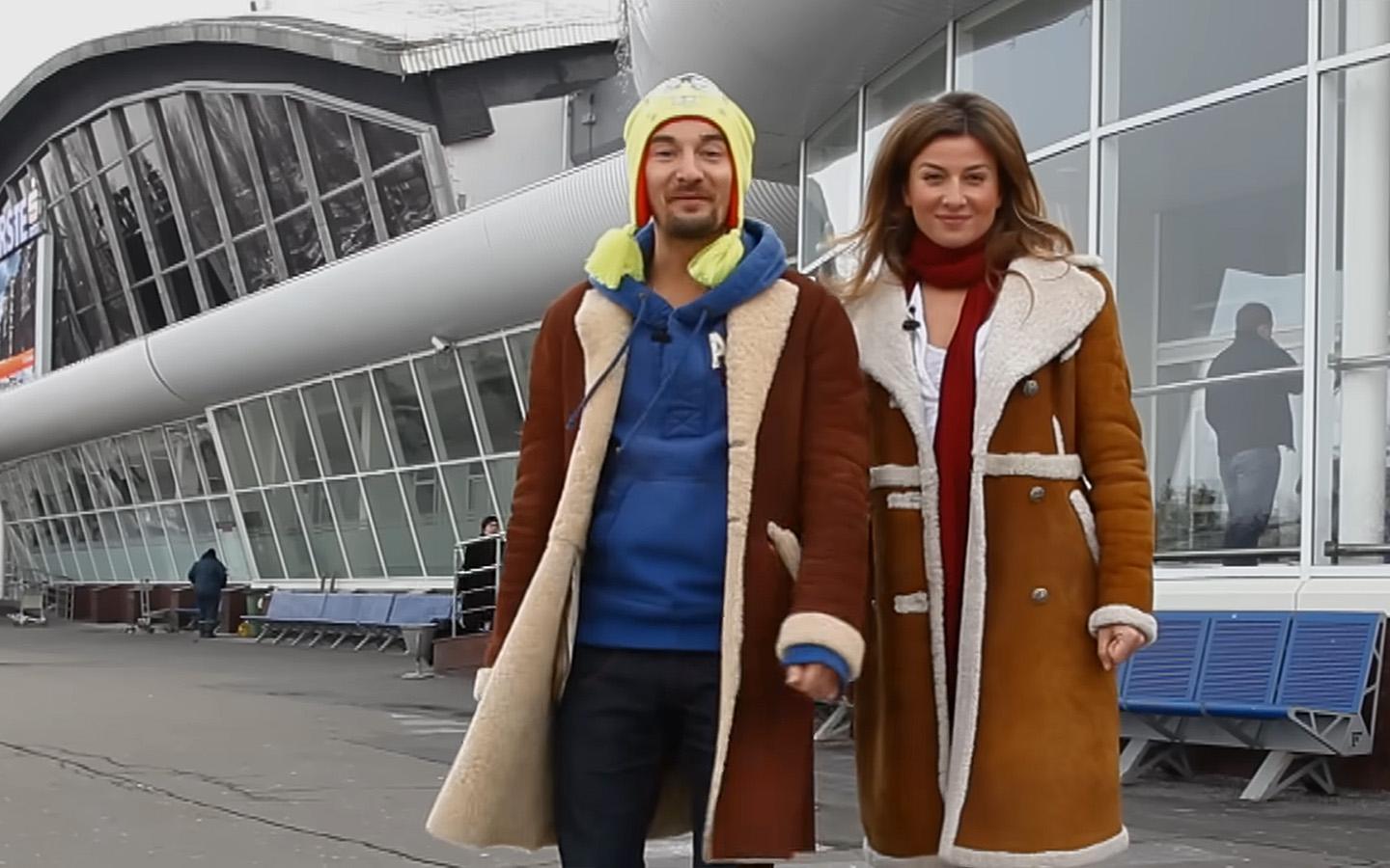 Алан и Жанна Бадоевы в первом сезоне шоу «Орел и решка», 2010 год