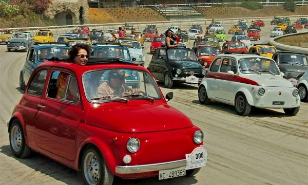 Fiat 500 установил рекорд Книги Гиннесса