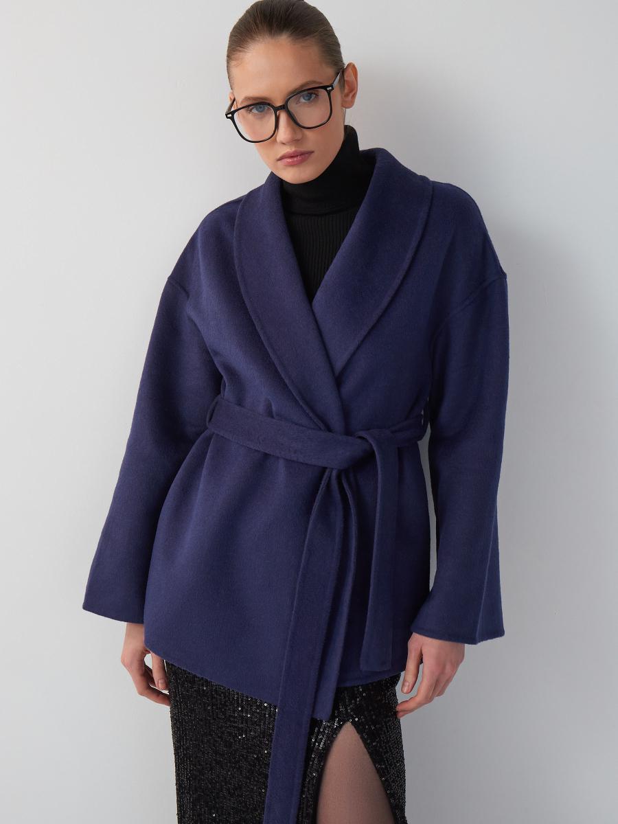 Укороченное пальто с поясом, Vittoria Vicci, 15 190 руб. (vivicci.ru)