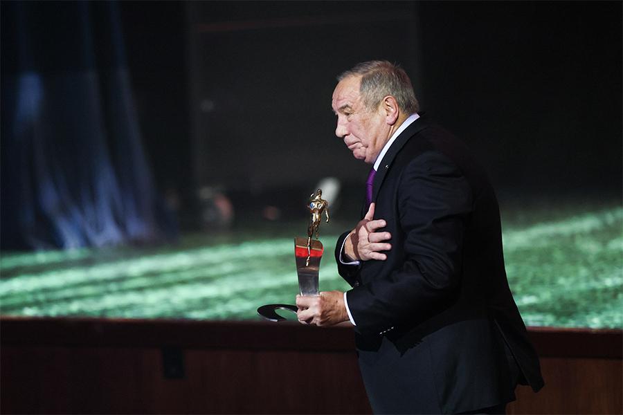 Шамиль Тарпищев во время церемонии награждения лауреатов Национальной спортивной премии, 2023 год
