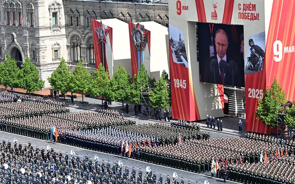 Выступление Путина на параде Победы. Видео