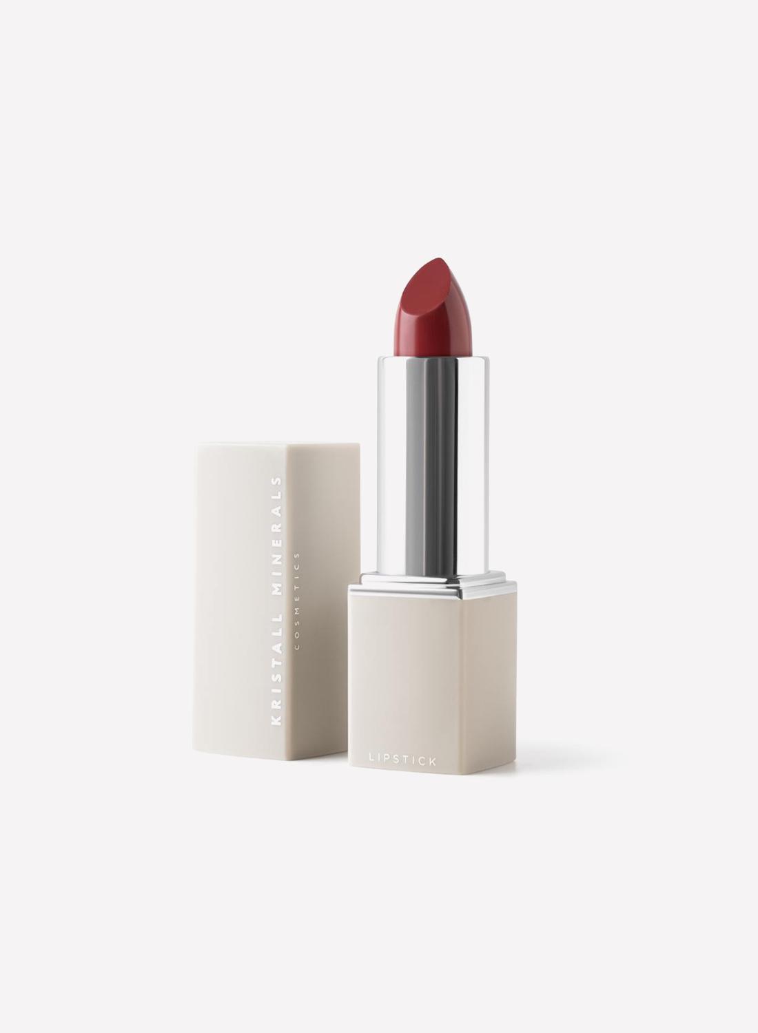 Губная помада кремовая Nude &amp; Creamy Lipstick,&nbsp;09 Red velvet, KM Cosmetics,&nbsp;1200 руб. (kmcosmetics.ru)