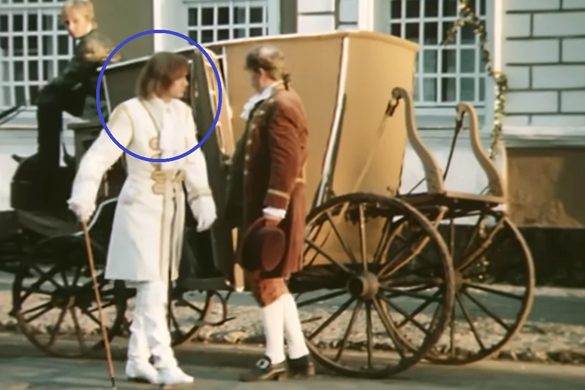 Кадр из телесериала «Гардемарины, вперед!», режиссер Светлана Дружинина, 1988 год