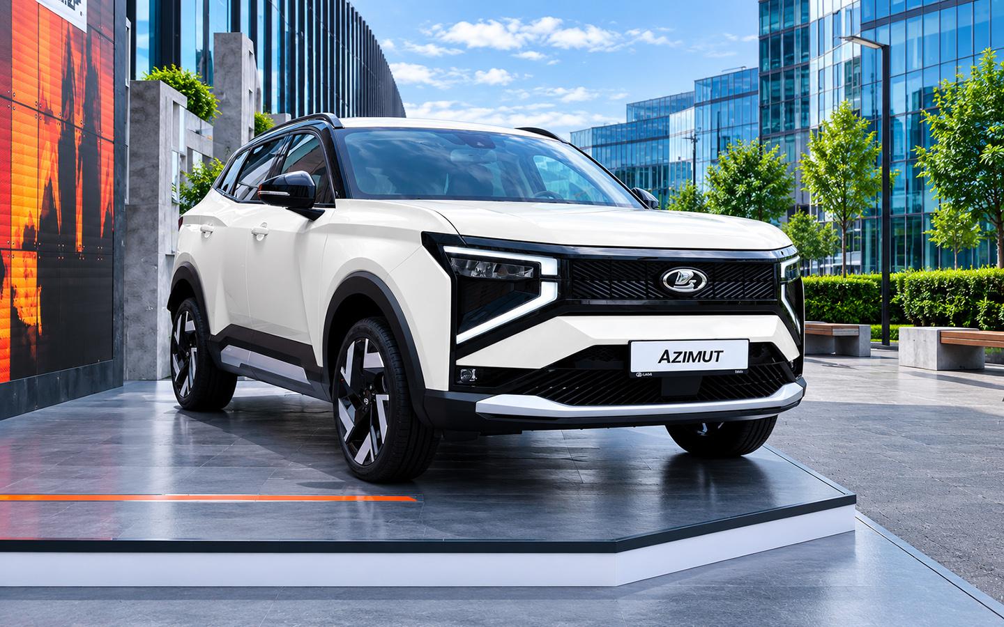 Кроссовер Lada Azimut проверили на краш-тесте. Видео