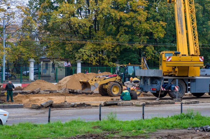 В Москве перекрыли Мичуринский проспект ради нового метро 