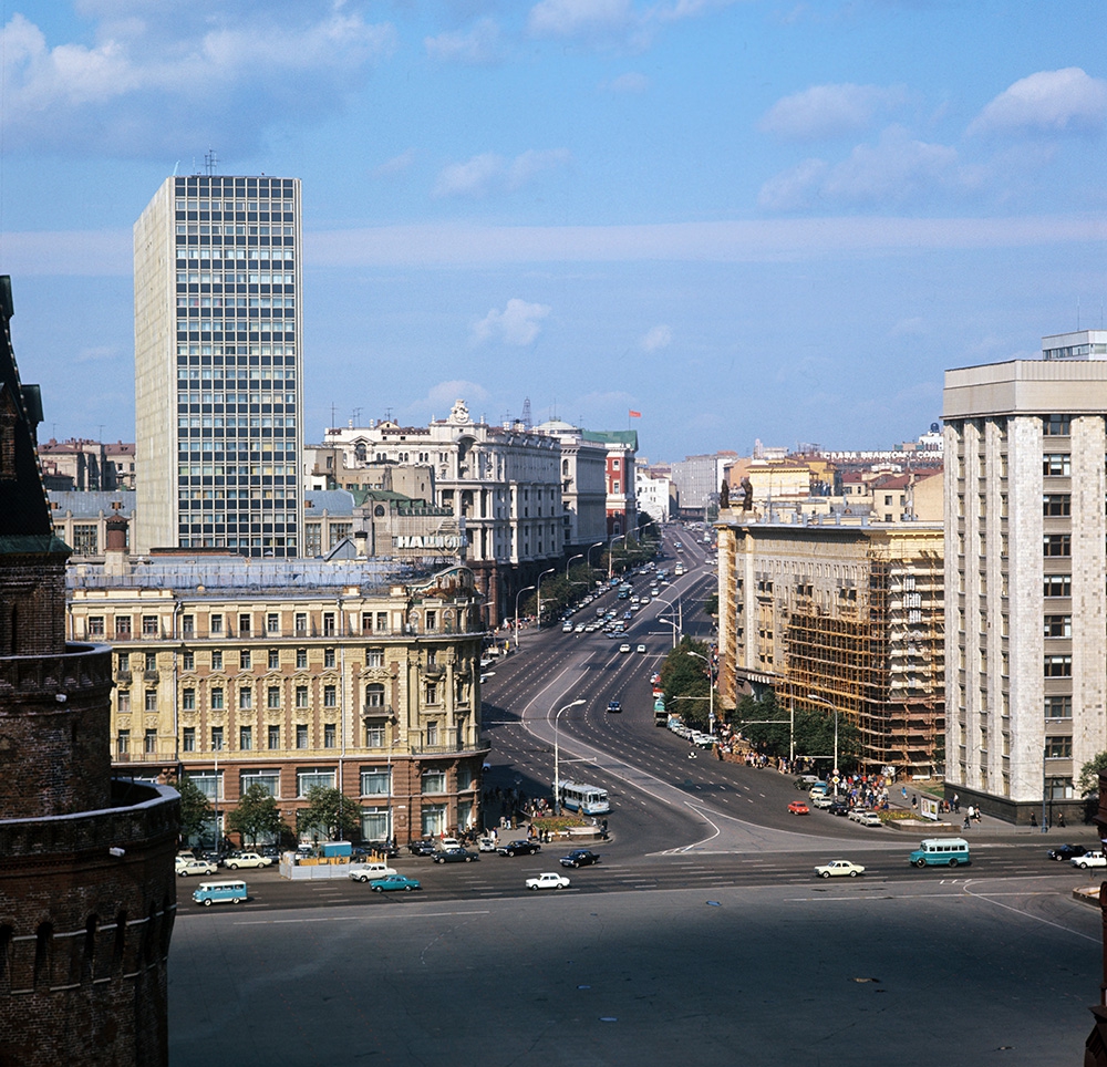 Улица Горького в Москве, 1976 год