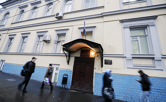Здание Басманного районного суда на Каланчевской улице