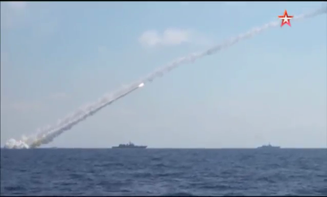 Россия направила в Средиземное море фрегат с крылатыми ракетами «Калибр»