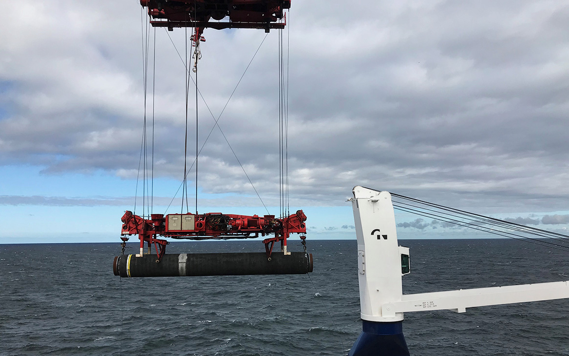 Баржа фортуна скорость укладки труб