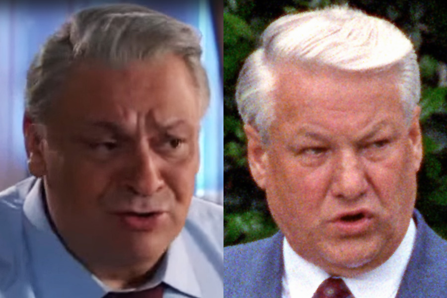 Дмитрий Назаров в фильме &laquo;Ельцин. Три дня в августе&raquo;, 2011 год