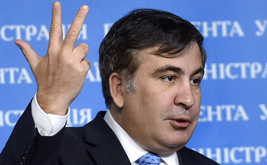Одесский губернатор Михаил Саакашвили