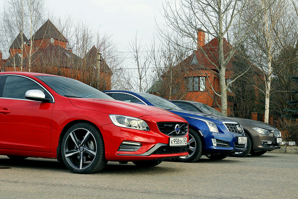 Зла хватает: сравнение BMW 3, Cadillac ATS и Volvo S60