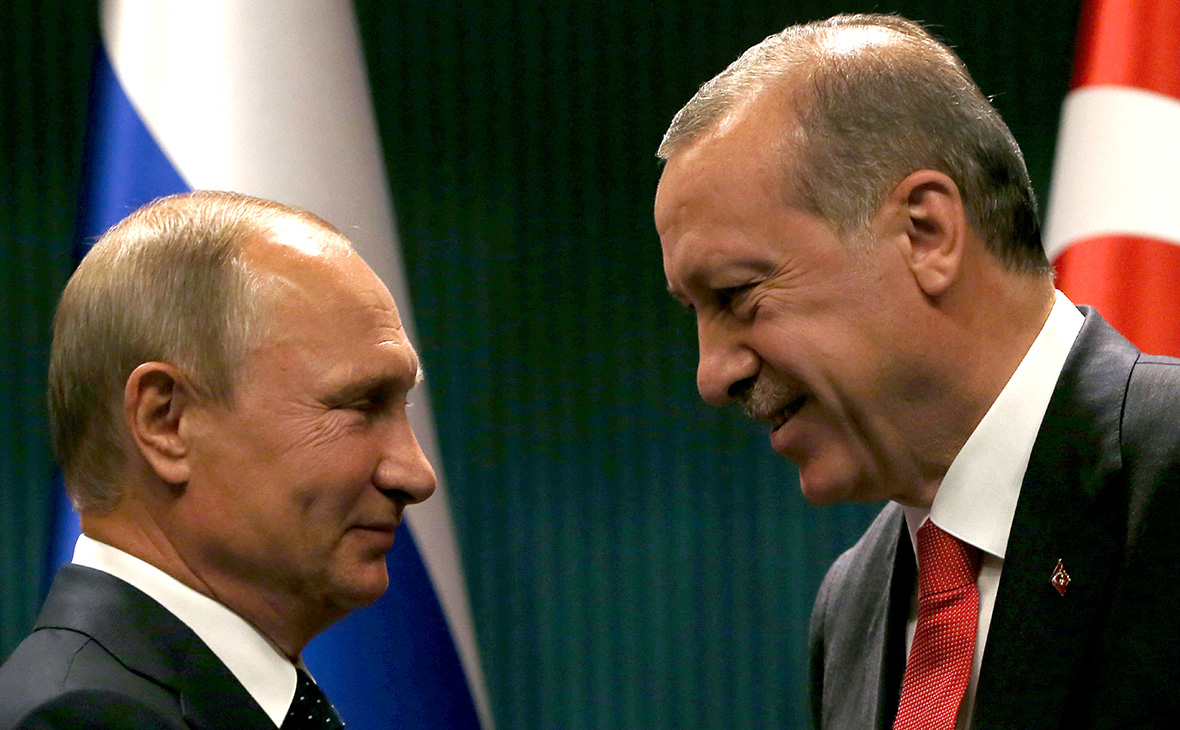 Владимир Путин и Рейджеп Эрдоган


