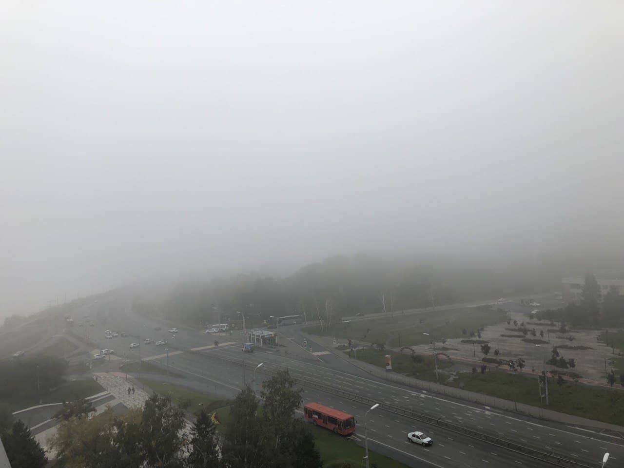 Туман не привел к задержке рейсов в аэропорту Казани