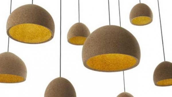 Светильники из пробки