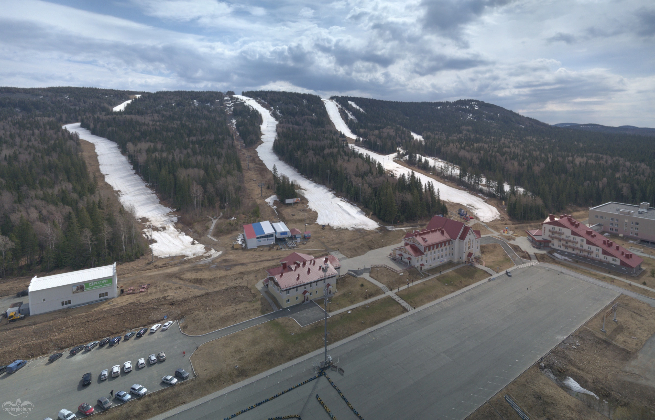 со страницы горнолыжного курорта "Гора белая" в соцсетях