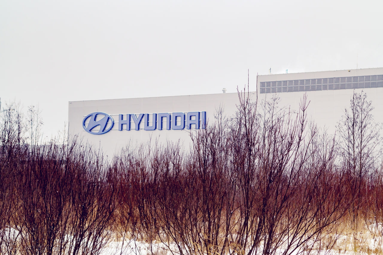 Завод Hyundai в Санкт-Петербурге