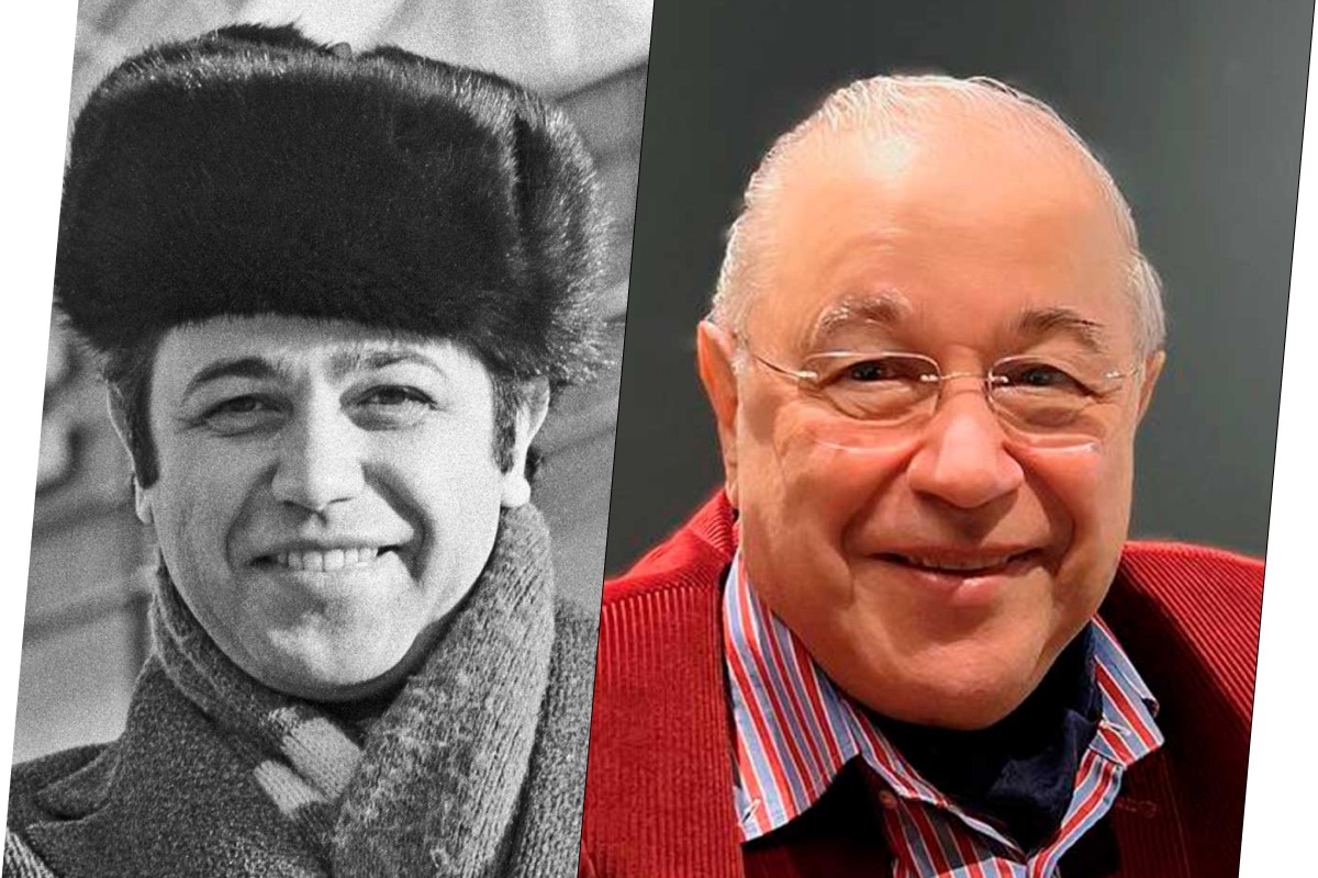 Евгений Петросян в 1981 и 2024 годах