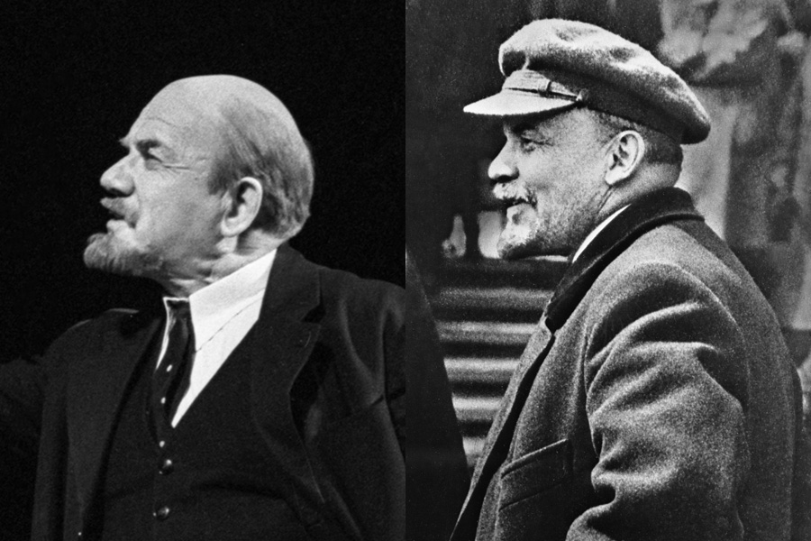 Игорь Ильинский в спектакле &laquo;Джон Рид&raquo;, 22 октября 1967 года